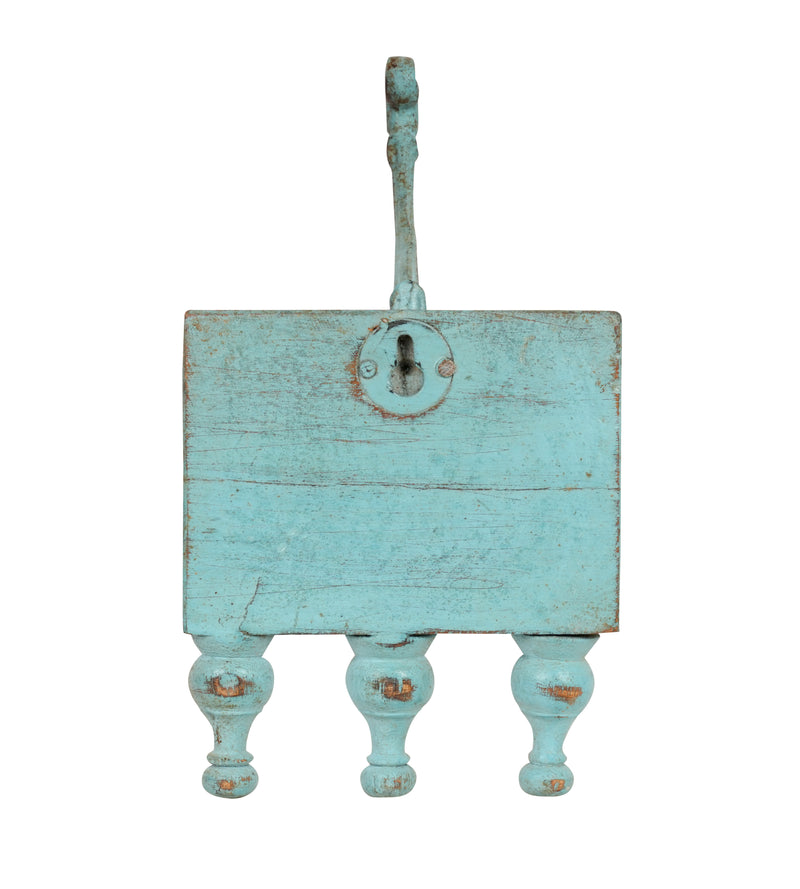 Handcrafted Wooden Wall Hooks – Colorful and Functional Decor