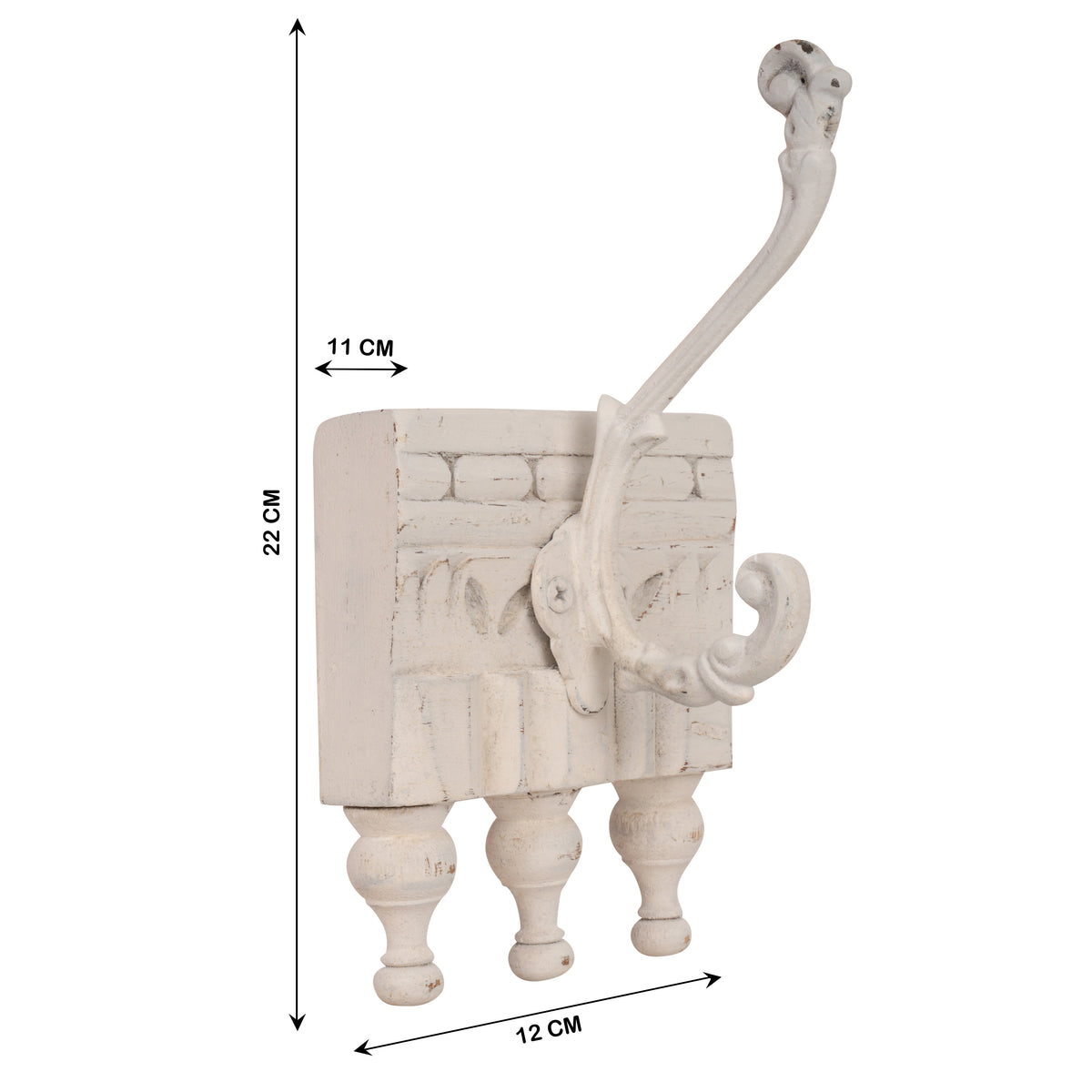Handcrafted Wooden Wall Hooks – Colorful and Functional Decor