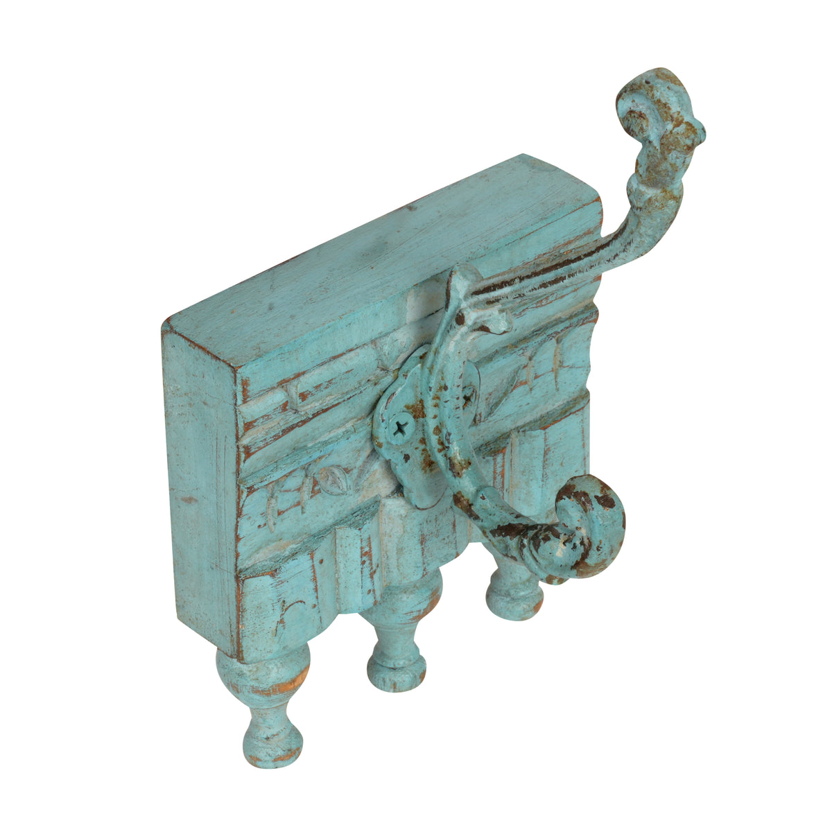 Handcrafted Wooden Wall Hooks – Colorful and Functional Decor