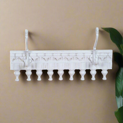 Handcrafted Wooden Wall Hooks – Colorful & Functional Decor