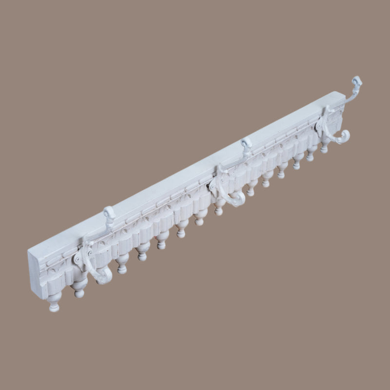 Handcrafted Wooden Wall Hooks (3 hooks) – Colorful & Functional Decor