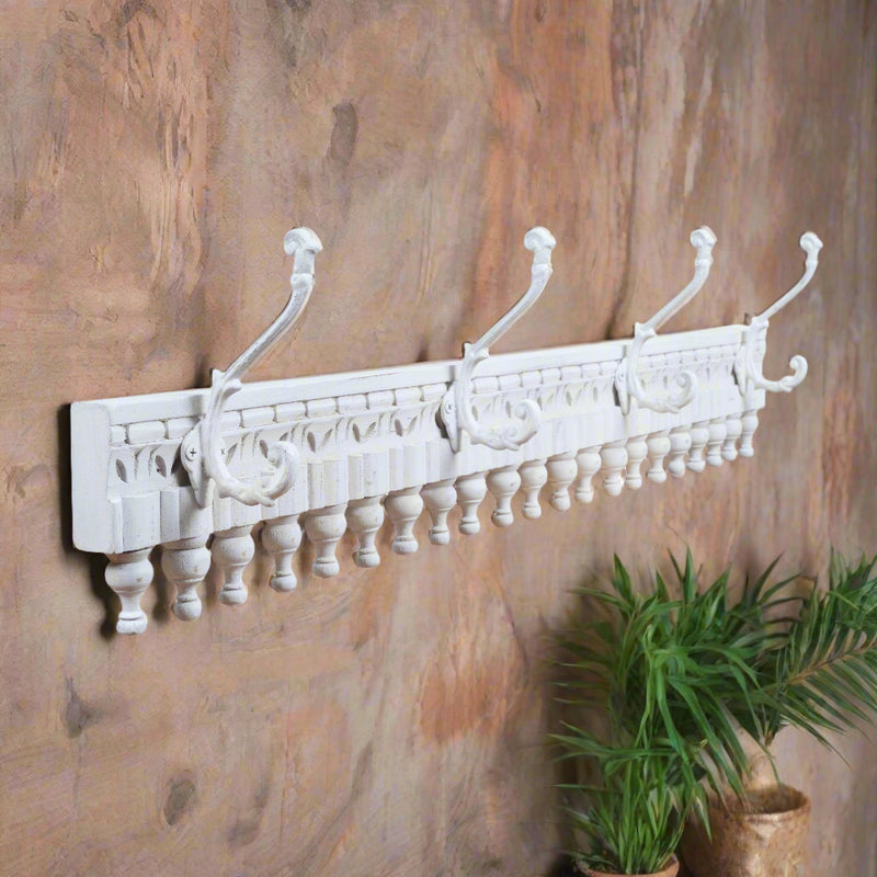 Handcrafted Wooden Wall Hooks – Colorful & Functional Decor