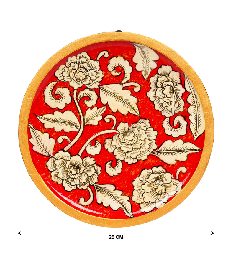 Hand-Painted Heritage Wall Plate