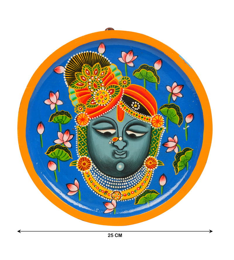 Hand-Painted Heritage Wall Plate