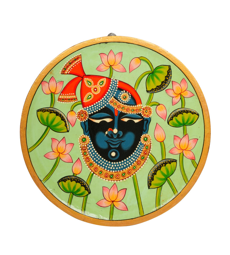 Rajasthani Hand-Painted Wall Plate