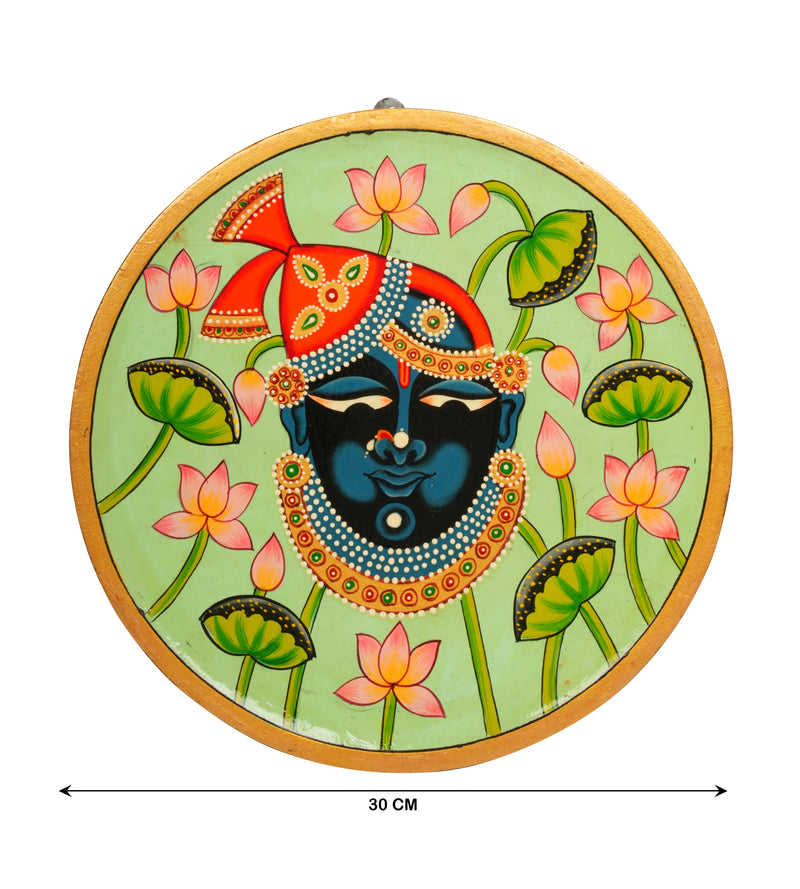 Rajasthani Hand-Painted Wall Plate