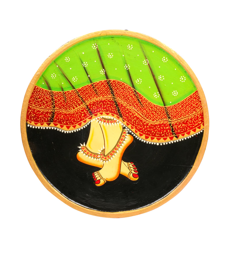 Rajasthani Hand-Painted Wall Plate