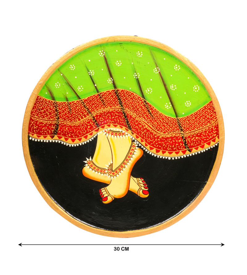 Rajasthani Hand-Painted Wall Plate