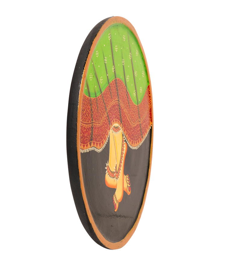 Rajasthani Hand-Painted Wall Plate