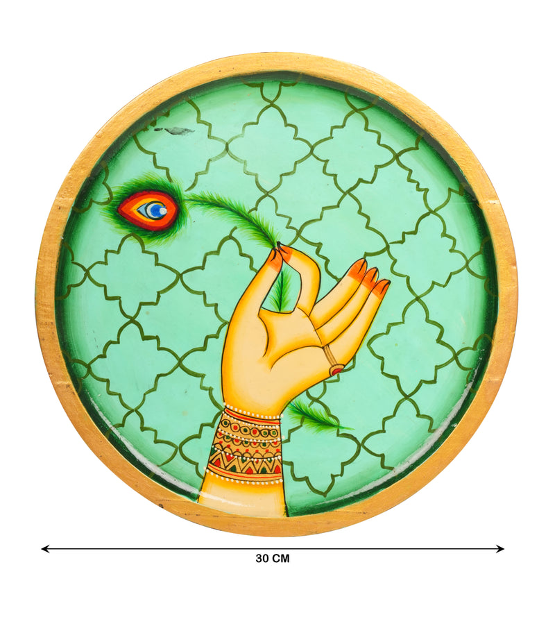 Rajasthani Hand-Painted Wall Plate
