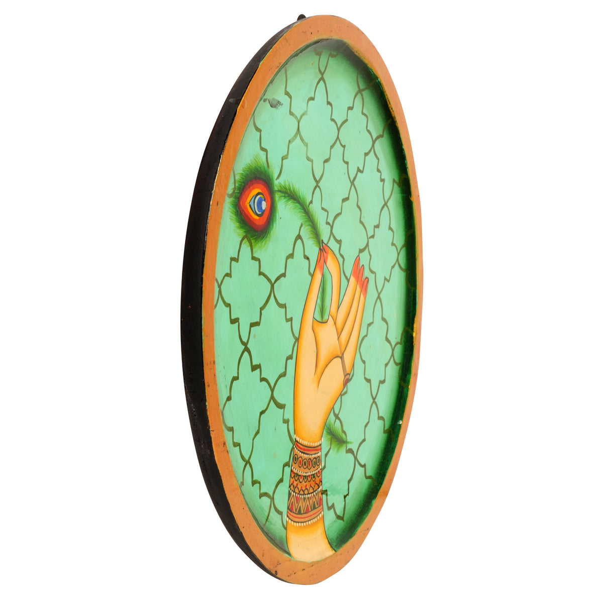 Rajasthani Hand-Painted Wall Plate
