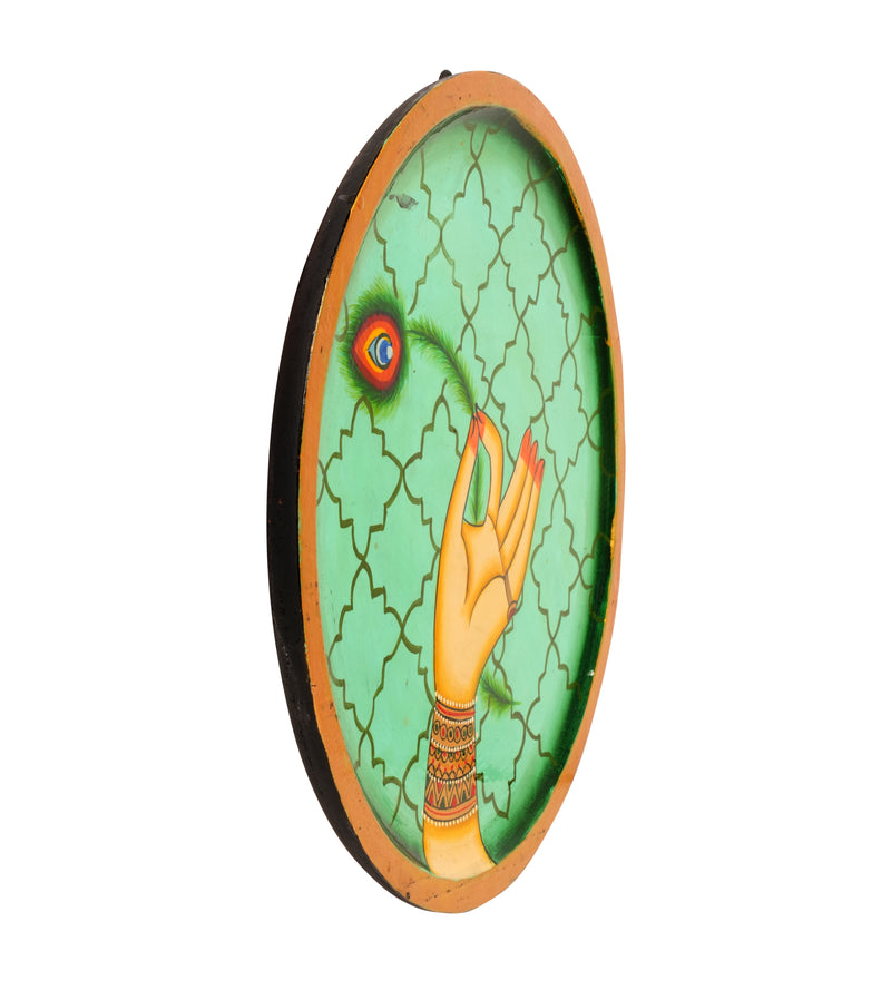 Rajasthani Hand-Painted Wall Plate