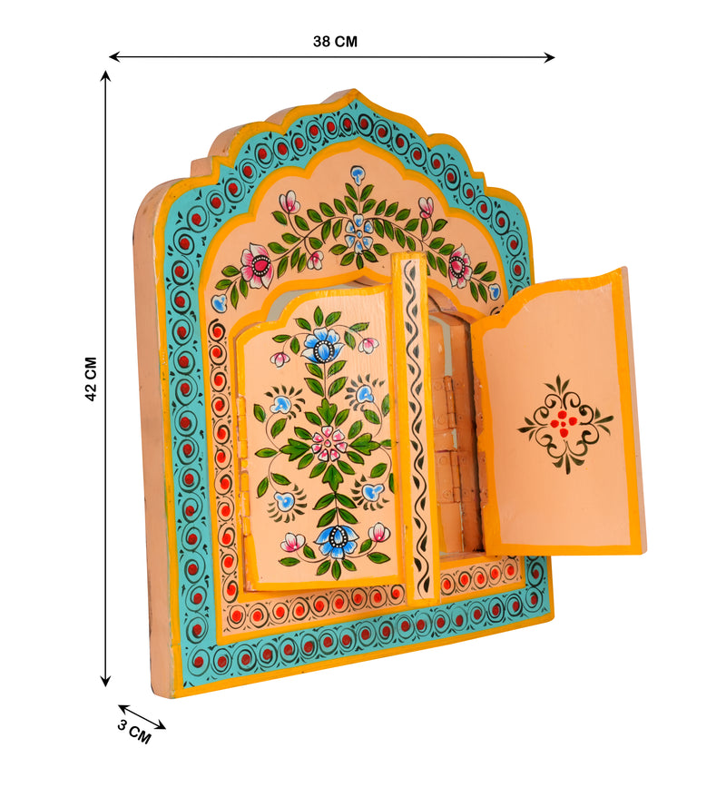 Rajasthani Jharokha Window Wall Art