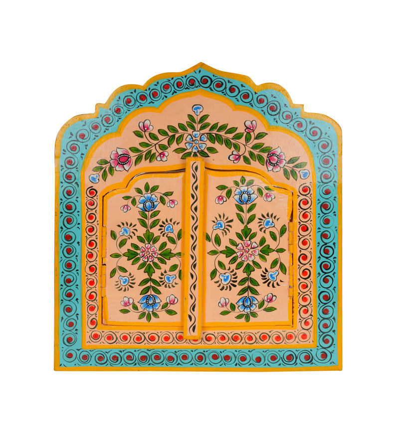 Rajasthani Jharokha Window Wall Art