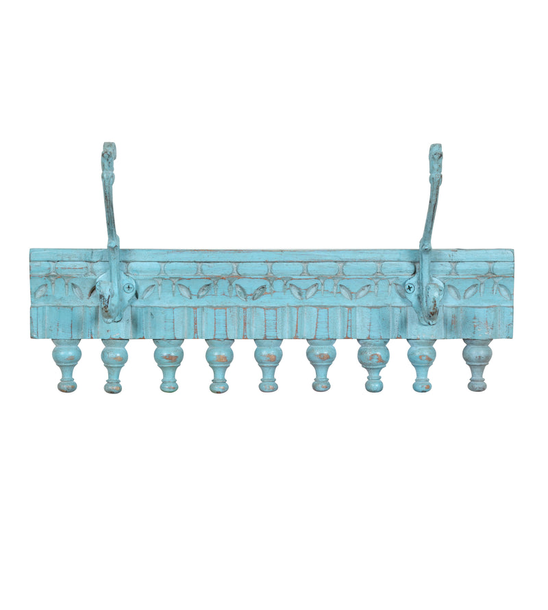 Handcrafted Wooden Wall Hooks – Colorful & Functional Decor