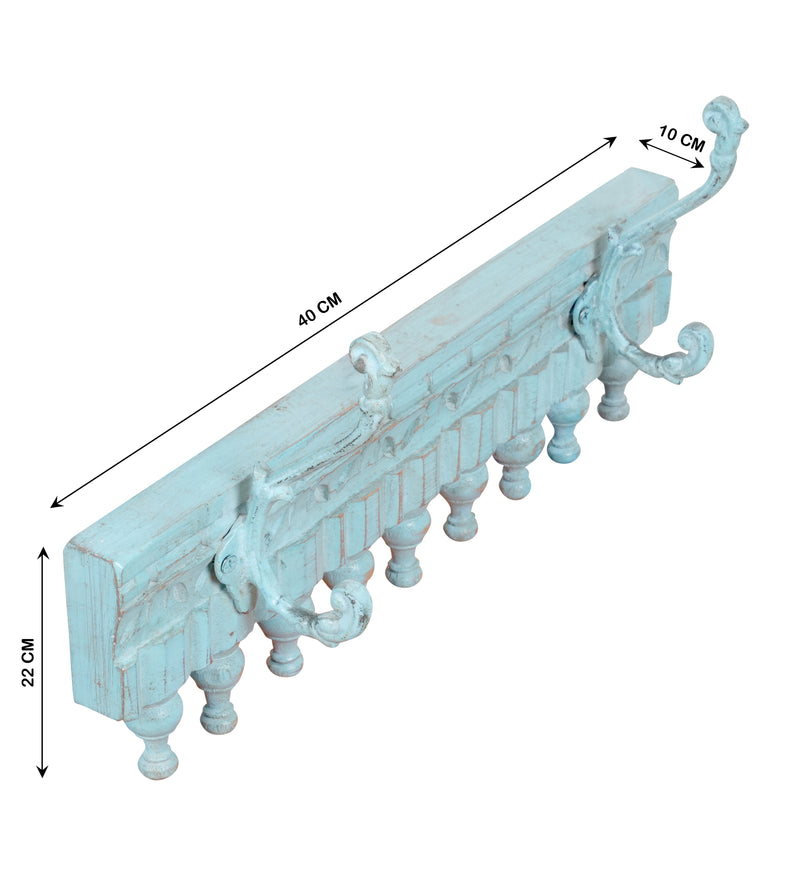 Handcrafted Wooden Wall Hooks – Colorful & Functional Decor