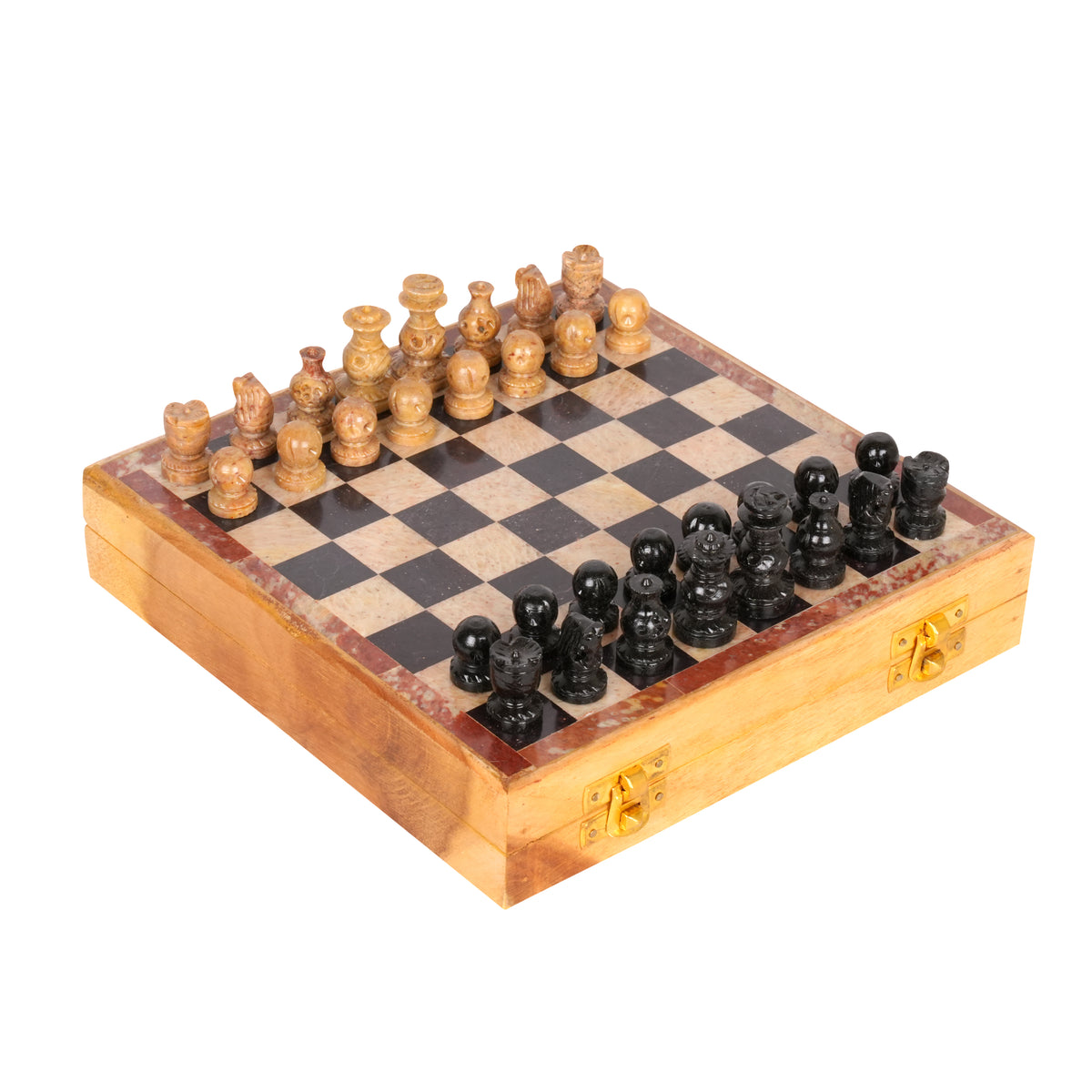 Handcrafted Marble & Wood Chess Set | An Indian Legacy of Skill and Play