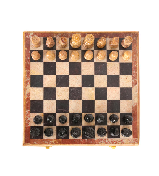 Handcrafted Marble & Wood Chess Set | An Indian Legacy of Skill and Play