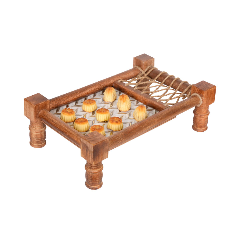 Handcrafted Resin Art Trays - Set of 4