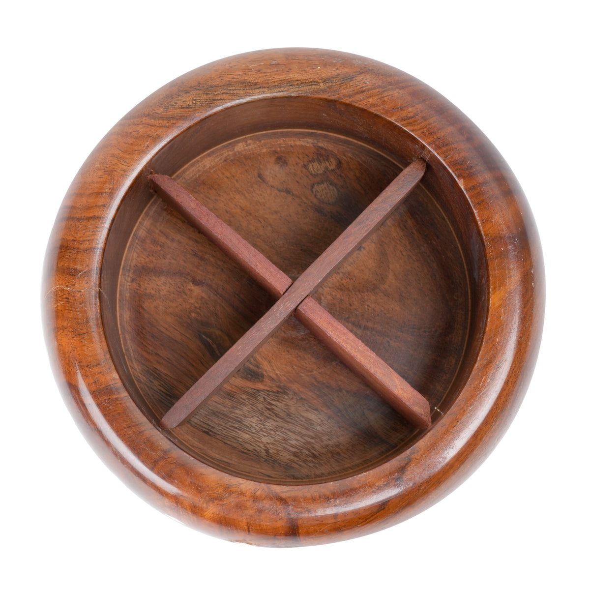 Artisan Utility: Handcrafted Rosewood Spice or Trinket Box