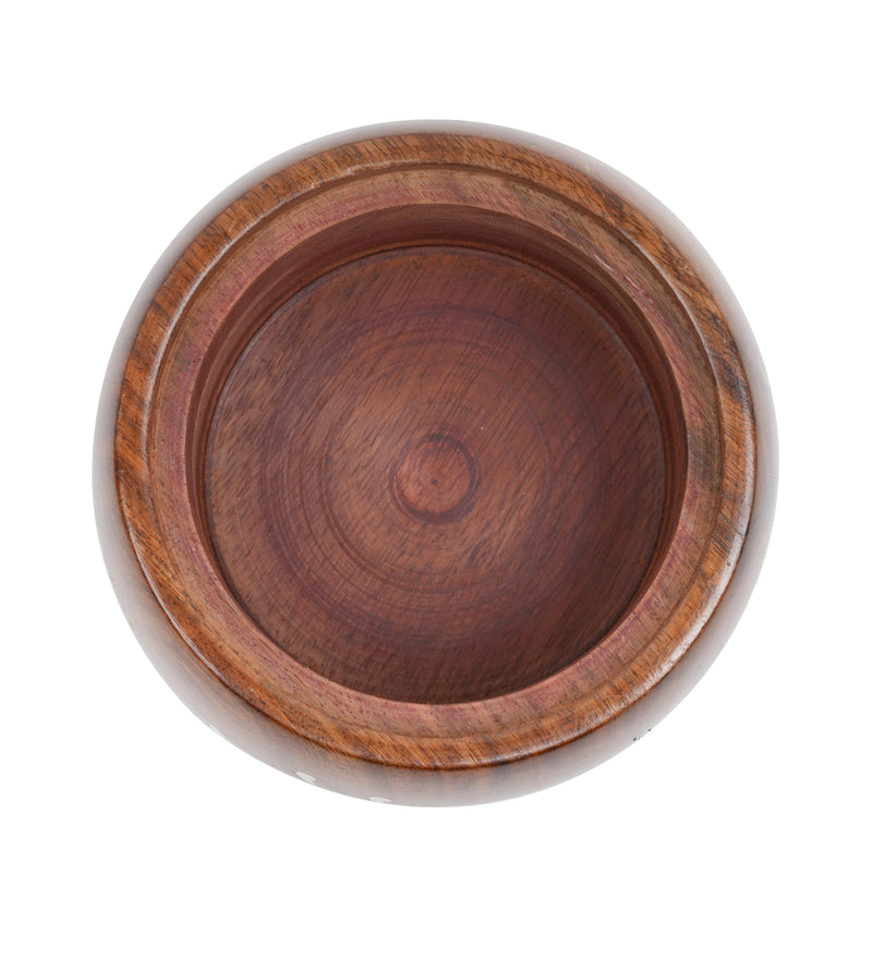 Artisan Elegance: Handcrafted Rosewood Box with Inlay