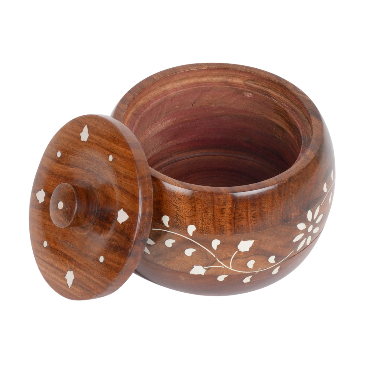 Artisan Elegance: Handcrafted Rosewood Box with Inlay