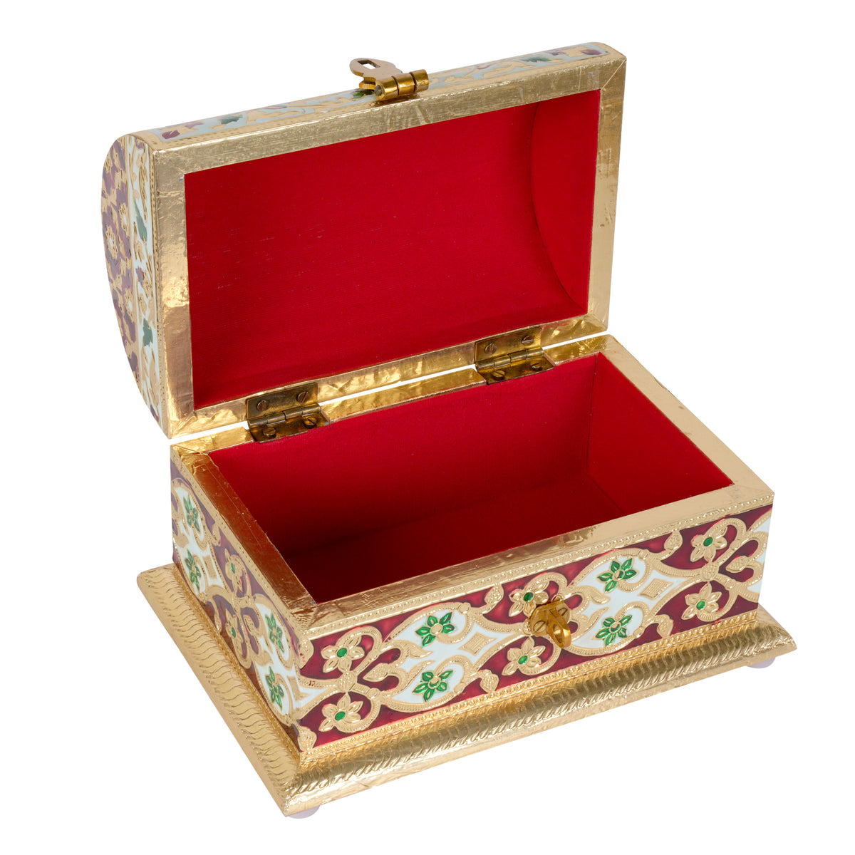 Decorative Jewelry Box with Intricate Detailing