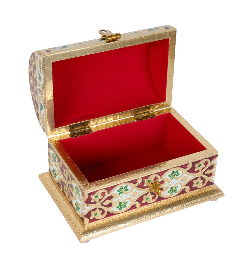 Decorative Jewelry Box with Intricate Detailing