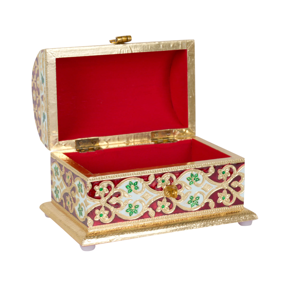 Decorative Jewelry Box with Intricate Detailing