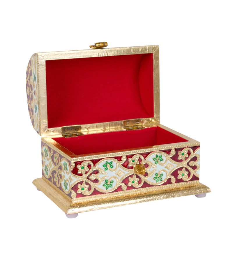 Decorative Jewelry Box with Intricate Detailing