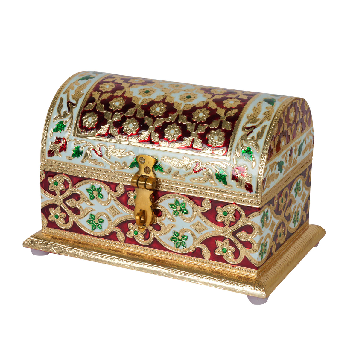 Decorative Jewelry Box with Intricate Detailing