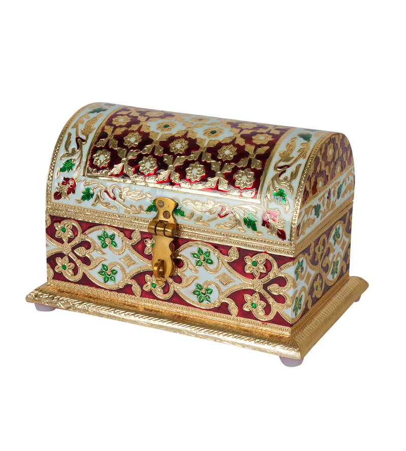 Decorative Jewelry Box with Intricate Detailing