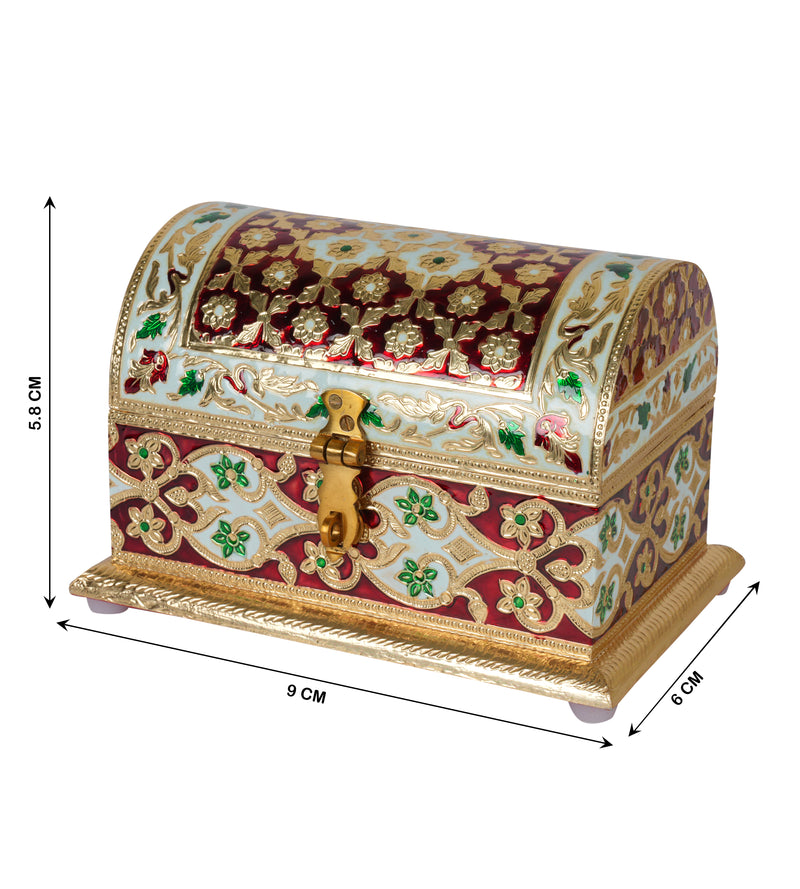 Decorative Jewelry Box with Intricate Detailing