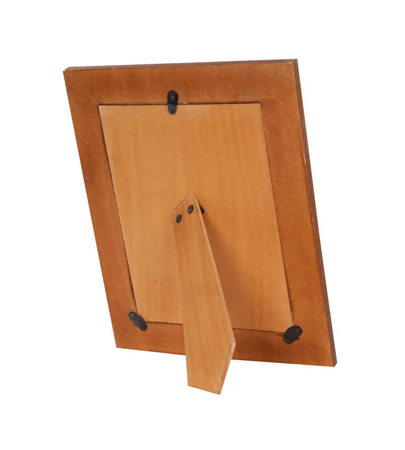 Handcrafted Indian Wooden Inlay Photo Frame | Rajasthani Artisan Decor