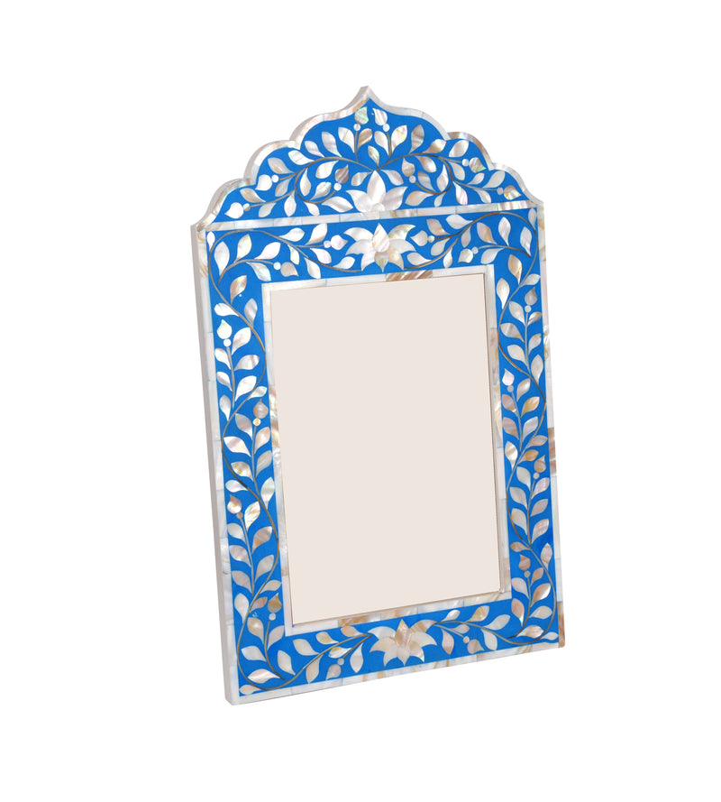 Handcrafted Indian Mother of Pearl Inlay Photo Frame | Timeless Elegance for Your Memories