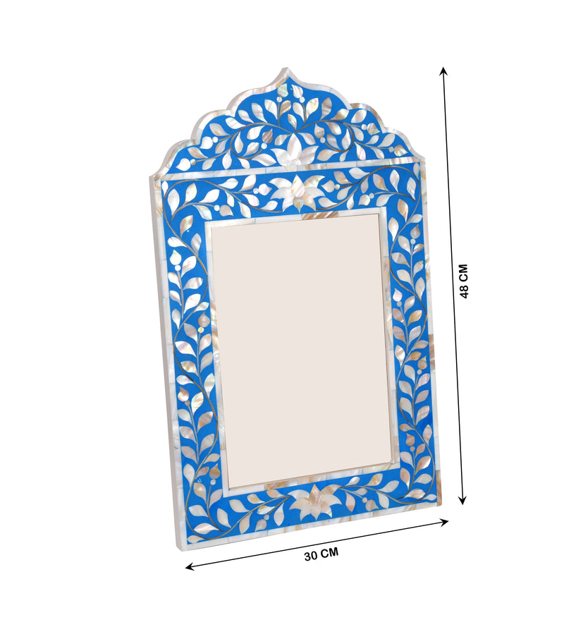 Handcrafted Indian Mother of Pearl Inlay Photo Frame | Timeless Elegance for Your Memories