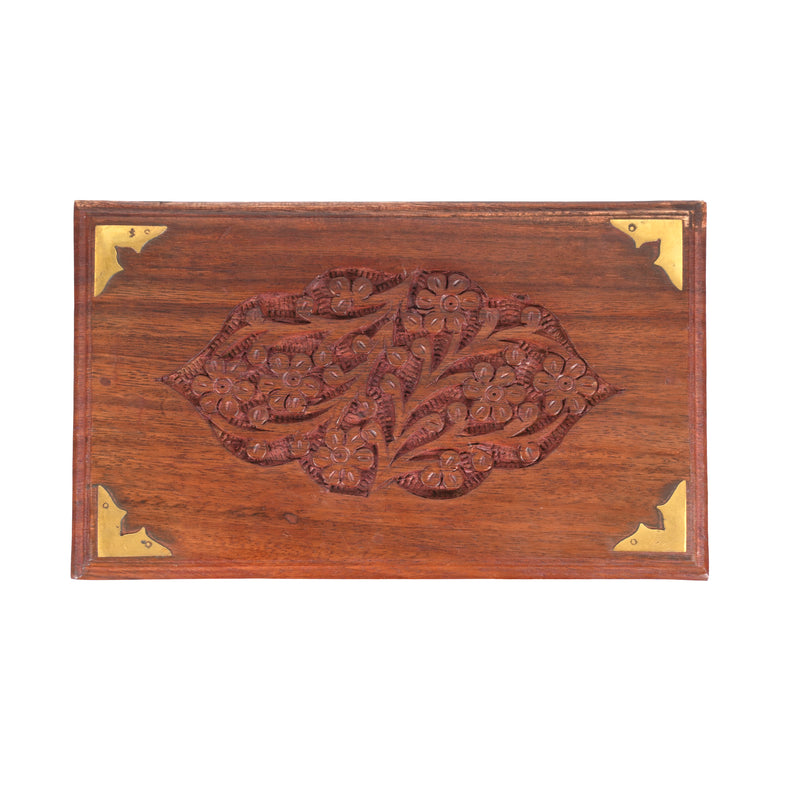 Handcrafted Wooden Secret Combination Puzzle Box | Artisan Keepsake Storage