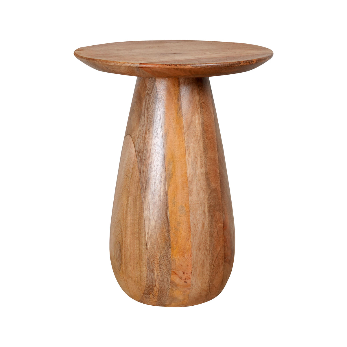 Handcrafted Rajasthani Wooden Side Table – Minimalist Design