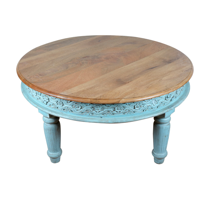 Handcrafted Wooden Coffee Table – Elegant and Timeless Design