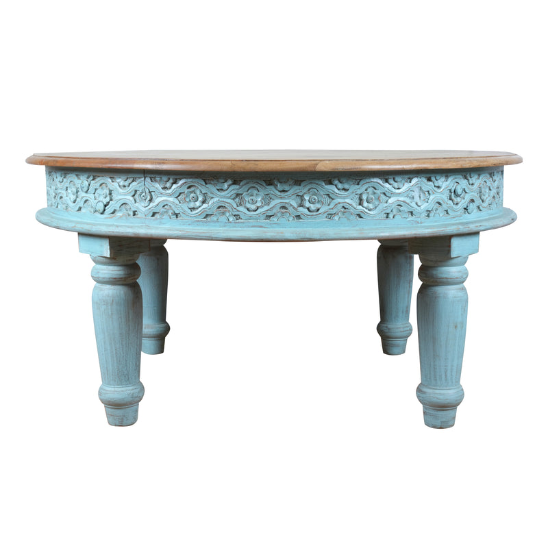 Handcrafted Wooden Coffee Table – Elegant and Timeless Design