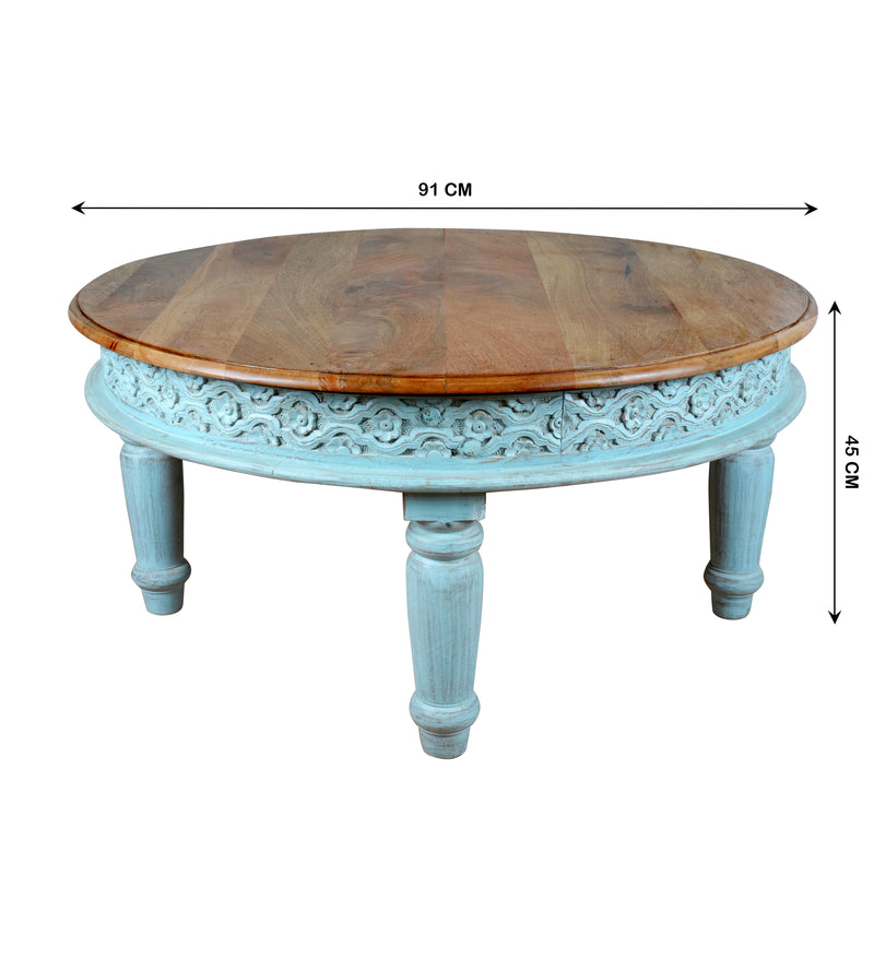 Handcrafted Wooden Coffee Table – Elegant and Timeless Design