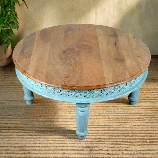 Handcrafted Wooden Coffee Table – Elegant and Timeless Design