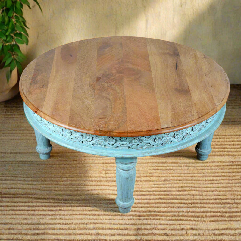 Handcrafted Wooden Coffee Table – Elegant and Timeless Design