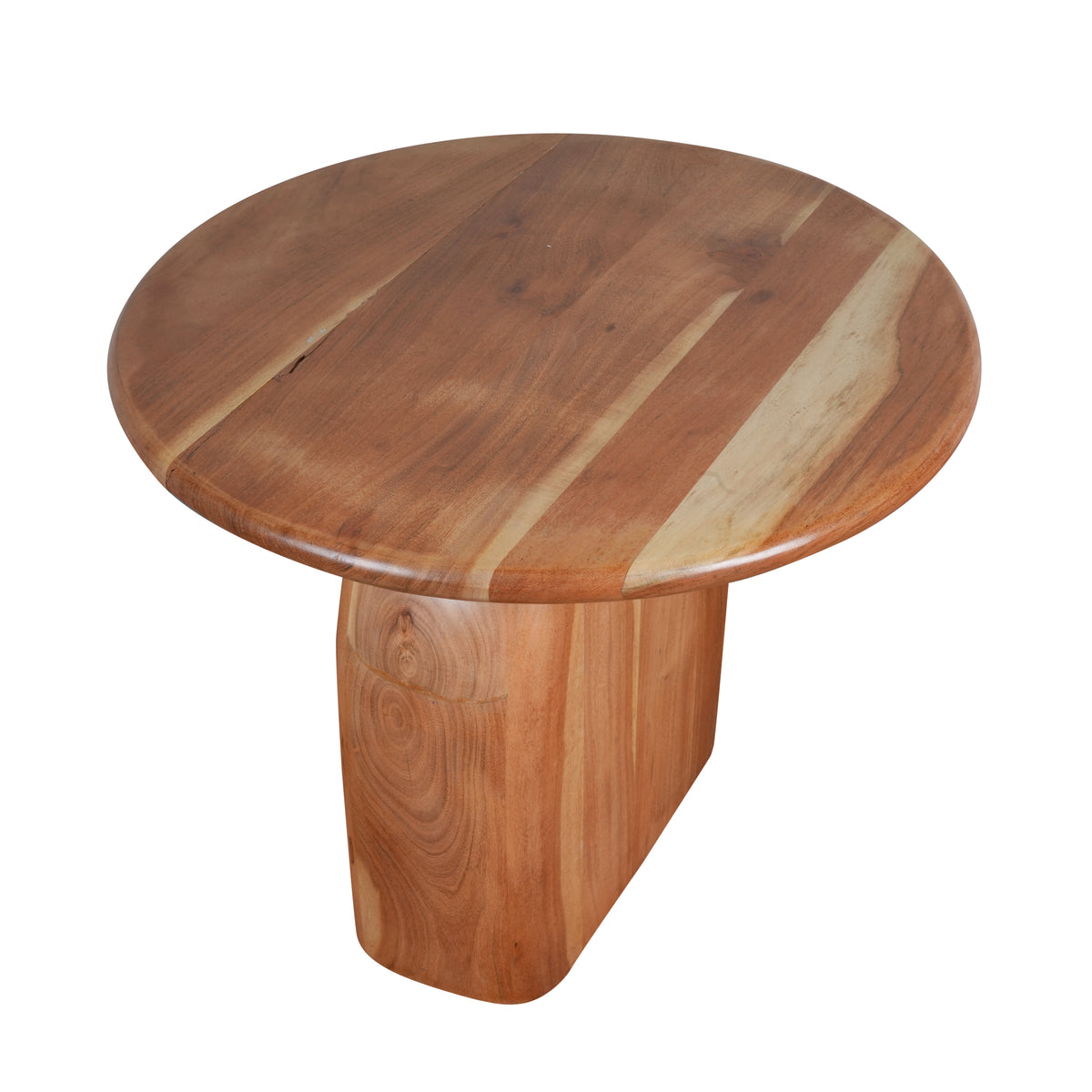 Handcrafted Wooden Side Table – Elegant and Modern Design