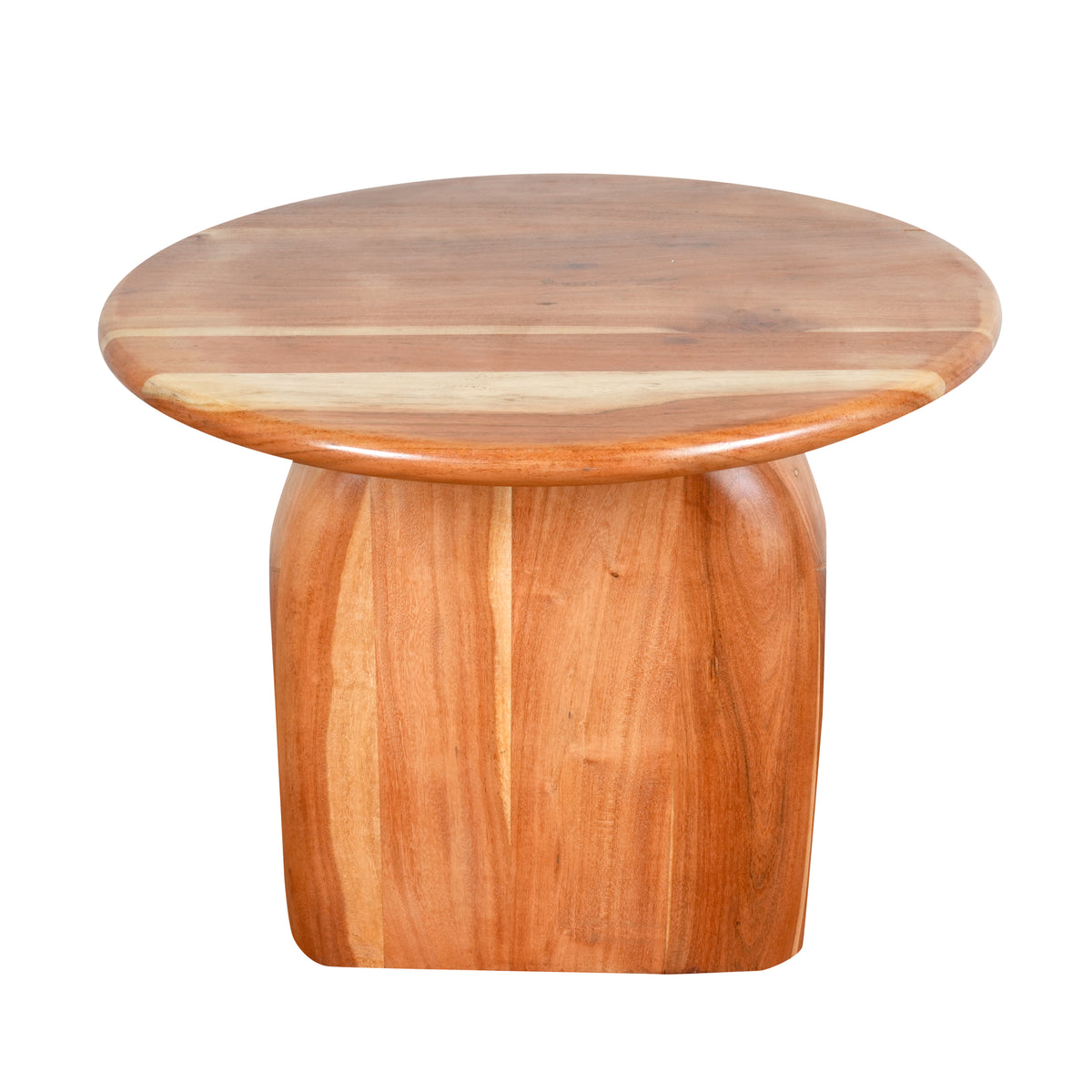 Handcrafted Wooden Side Table – Elegant and Modern Design