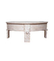 Wooden Coffee Table/Accent Table with Carved Detailing