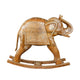 Handcrafted Rajasthani Wooden Rocking Elephant – A Cherished Heirloom