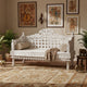 Handcrafted Rajasthani Ornate Wooden Daybed/Bench with Intricate Carvings - Jodhpur Craftsmanship