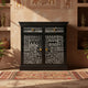 Handcrafted Wooden Cabinet with Intricate Inlay Detailing