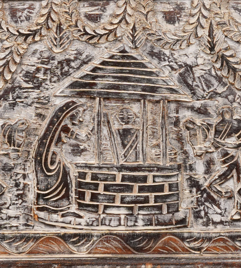 Hand-Carved Wooden Trunk – A Timeless Treasure from Jodhpur